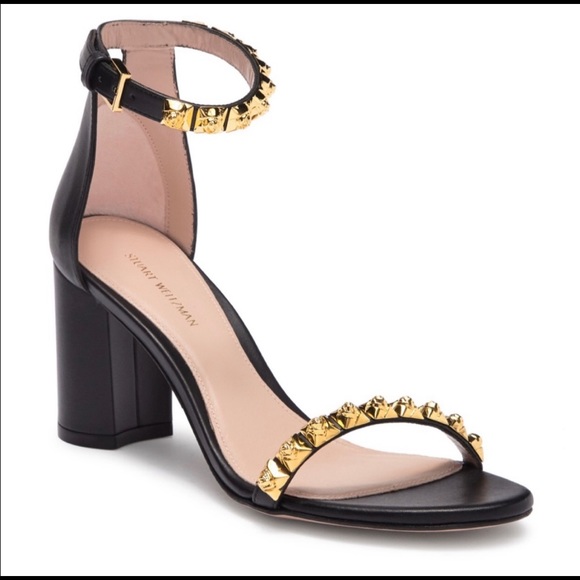 Stuart Weitzman Shoes - Stuart Weitzman Rosemarie Studded Sandal Size 8